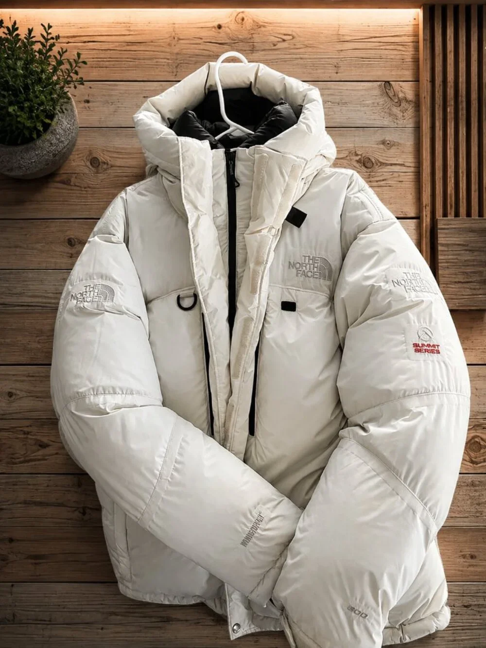 North Face Men's Himalayan Parka - XL/White RARE!